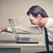 Computer angry bug
