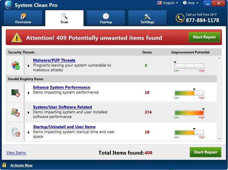 Scan Results