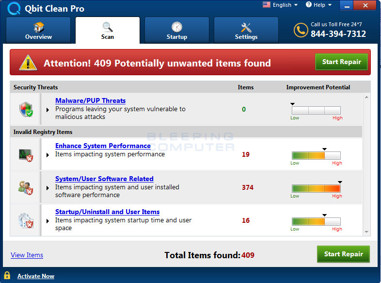 Scan Results