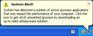 VirusRay Fake Security Alert