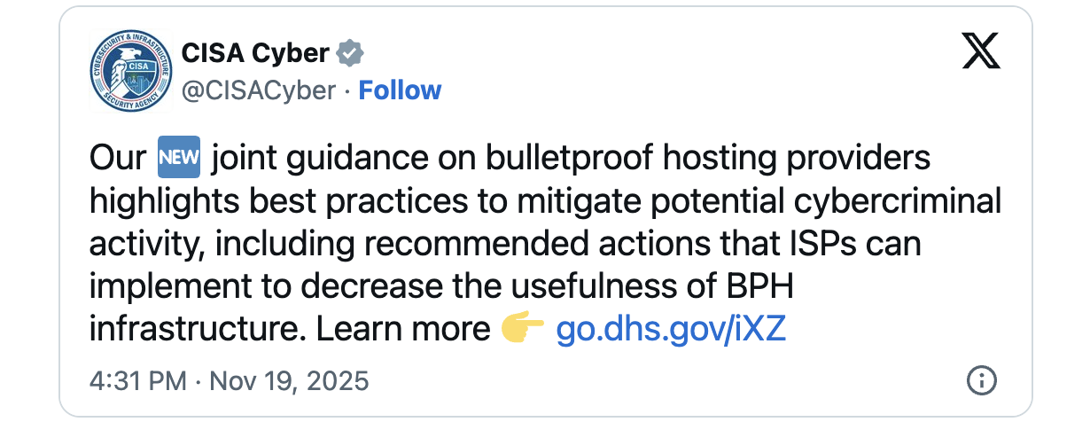 CISA BPH guidance